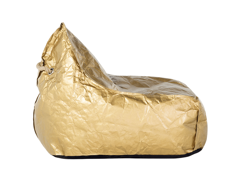  Housse de pouf drop 63 cm 75 cm doré  - Conforama E