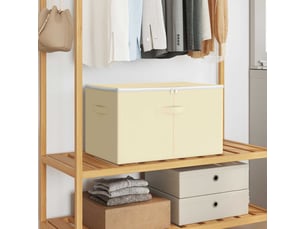 Boîte de rangement 24 pcs tissu intissé 55x35x32 cm 61,6 l shl67013