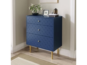 Chiffonnier bleu coloris bleu