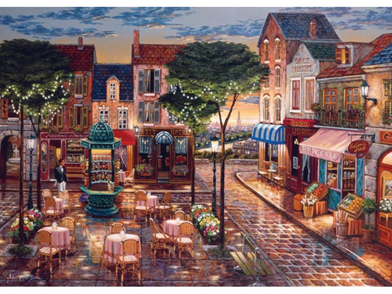  Puzzle 1000 pièces - paris en peinture 16727 - Conforama B