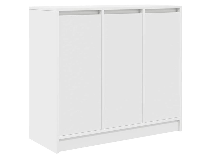  Buffet - bahut - meuble de rangement blanc 85x34x76 cm bois d’ingénierie  - Conforama A