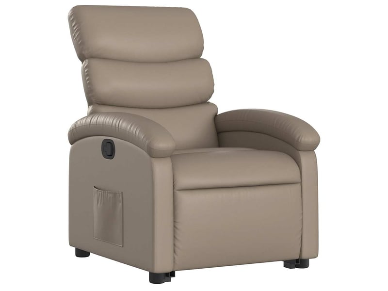 Fauteuil inclinable salon, fauteuil relax cappuccino similicuir shl64831  - Conforama D
