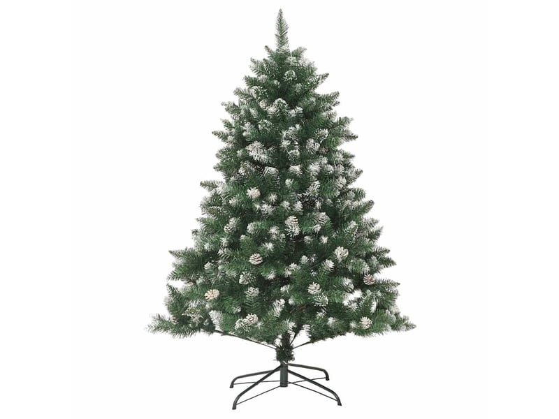  Sapin de noël - arbre de noël artificiel avec support 150 cm pvc  - Conforama A