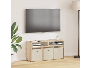 Meuble tv coloris marron 87 cm <strong></strong>  <strong></strong>