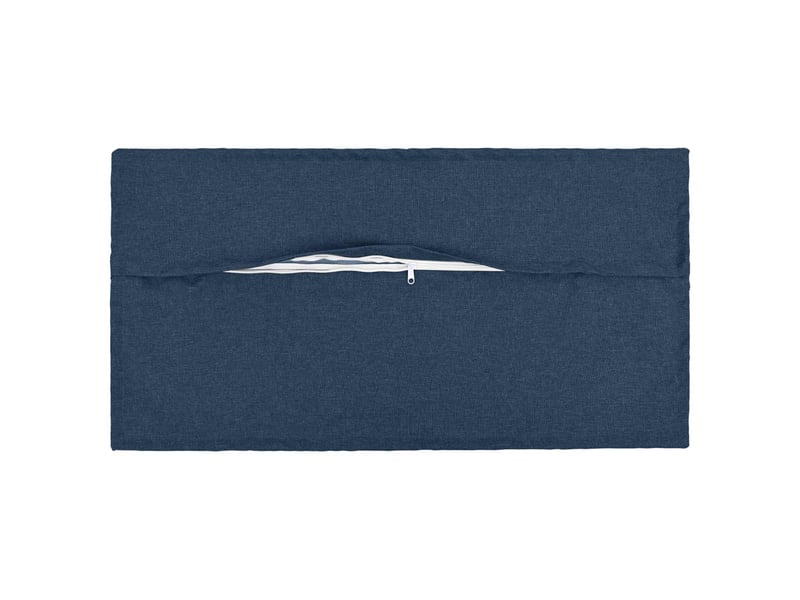  Lot de 6 coussins avec oreiller, coussins décoratifs houten bleu lin synthétique cf51292  - Conforama C