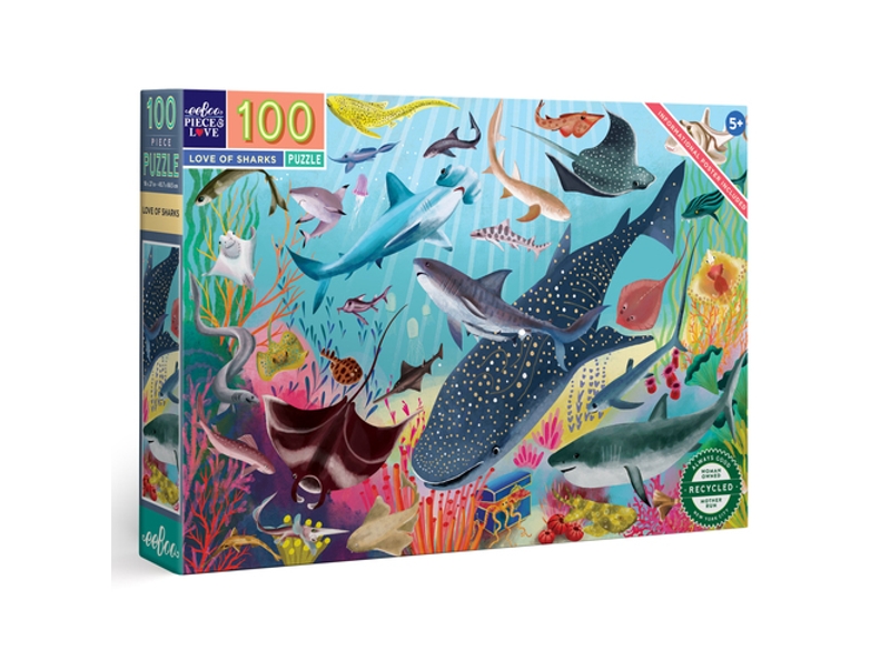  Love of sharks 100 piece puzzle PZSHK - Conforama A