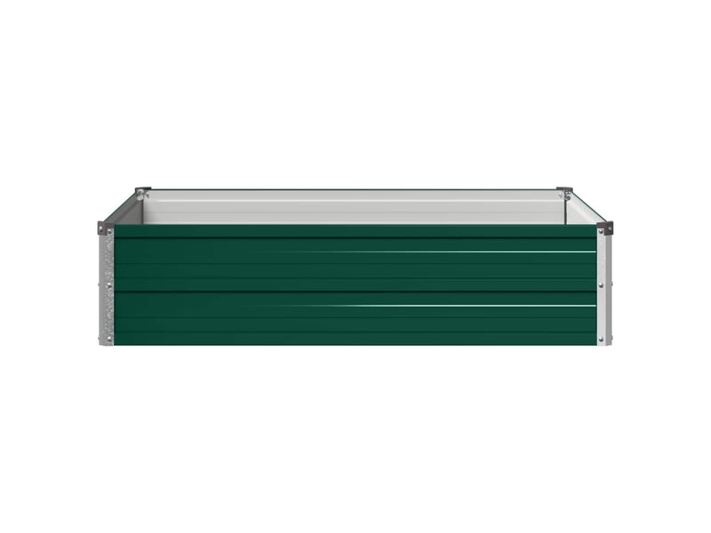  Jardinière - jardin surélevé vert 100 x 80 x 24 cm acier laminé à froid  - Conforama C