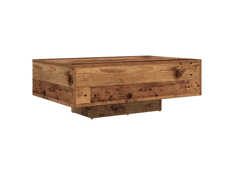  Table basse salon bois ancien 85 x 55 x 31 cm bois d'ingénierie  - Conforama E