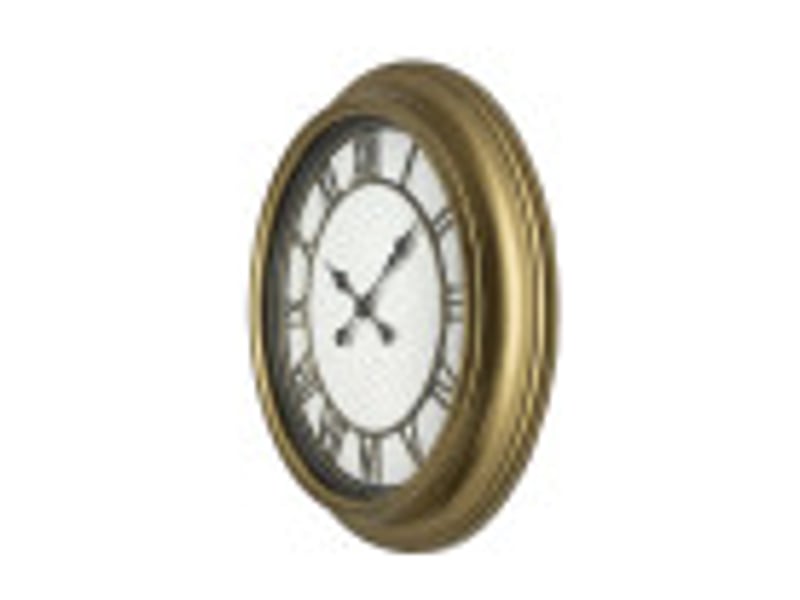  Horloge murale fabrilamp almita ø 60 cm doré 192610029 - Conforama D