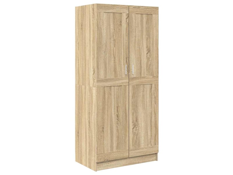  Garde-robe chambre, armoire de rangement chêne sonoma 82,5x51,5x180 cm bois d’ingénierie  - Conforama A