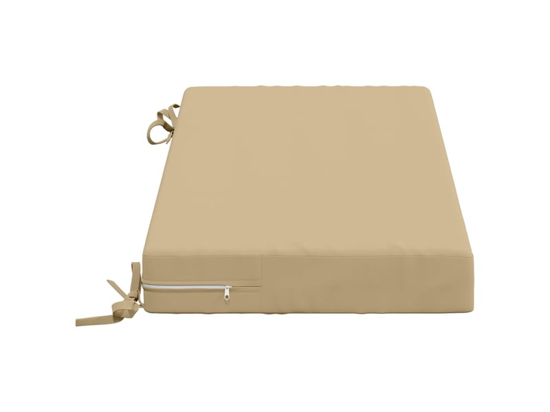  Coussin de banc, coussin d'assise, coussin de canapé soest 100 % polyester beige 80 x 40 x 8 cm cf53021  - Conforama D