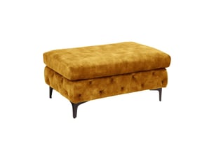 Pouf / repose pied PRICE FACTORY  jaune