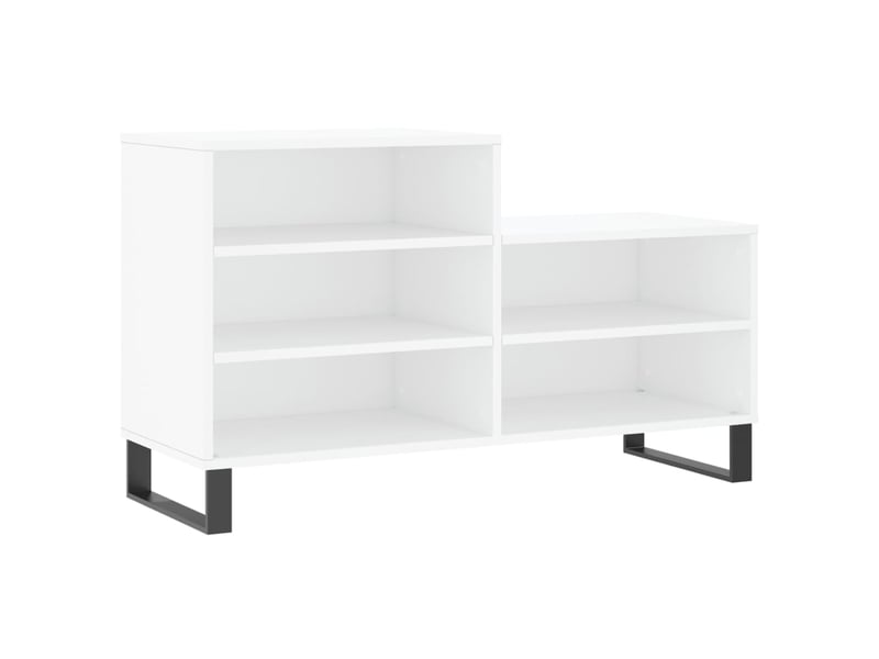  Meuble à chaussure | armoire à chaussures blanc 102x36x60 cm bois d'ingénierie shl11  - Conforama A