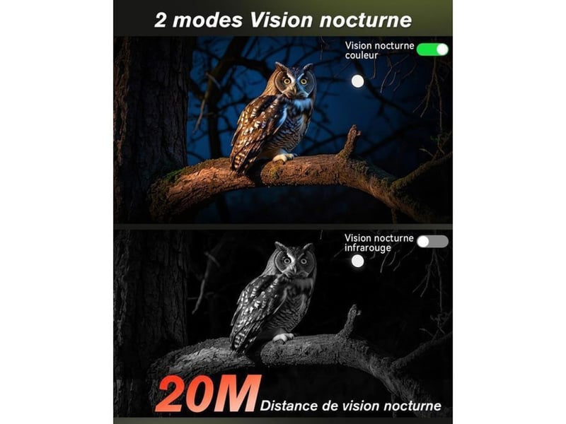 Camera de chasse 4g lte solaire 2k ptz xg-15 verte 149519_AACSX74585_6_DROPFR - Conforama D