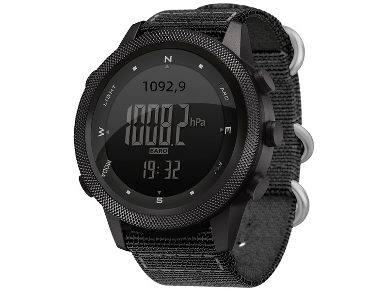  Montre numérique pour homme avec altimètre, baromètre et boussole, étanche jusqu'à 50 mètres.  - Conforama A