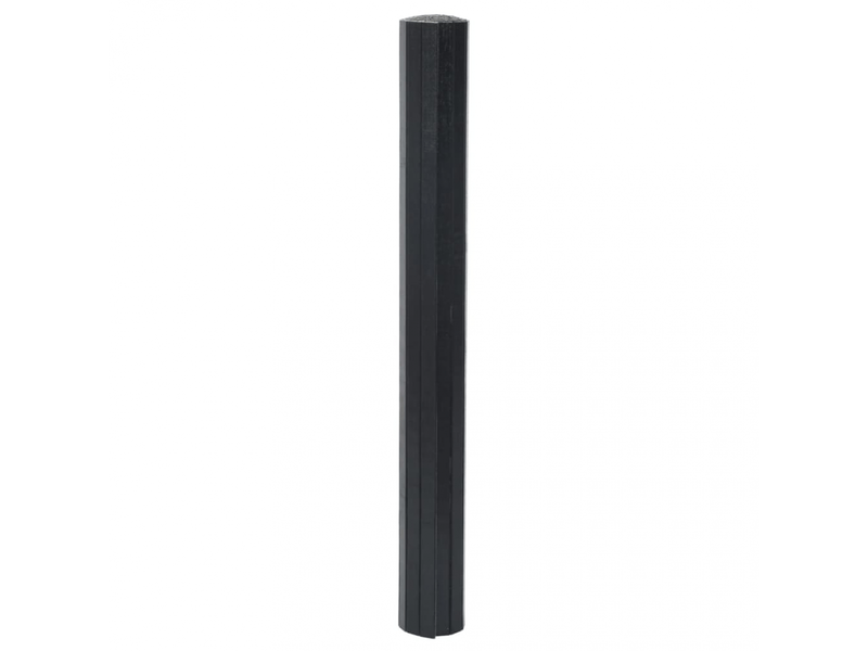  Tapis rectangulaire en bambou noir 70x300 cm - comfortxl 376750 - Conforama C