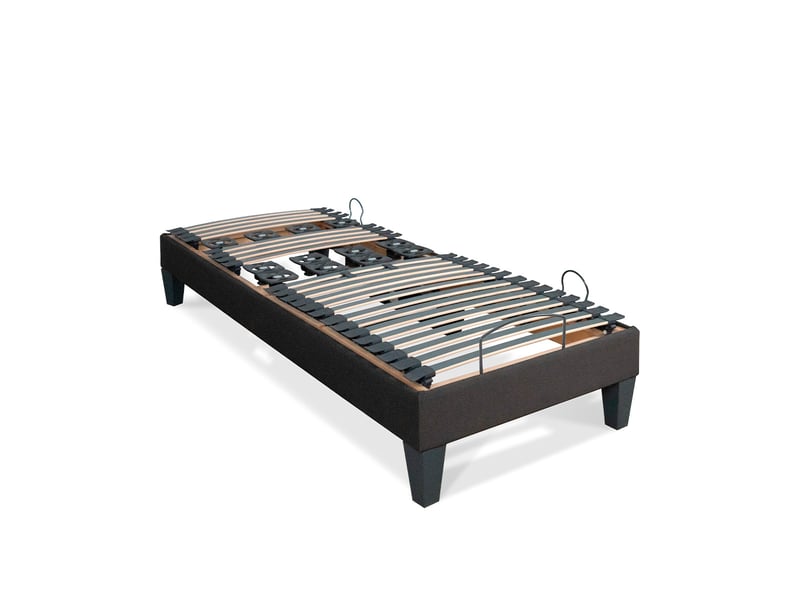  Ensemble matelas mémoire de forme absolu avec sommier rochereau 90x200 cm 4BP.AB.SB.SOL.0920 - Conforama C