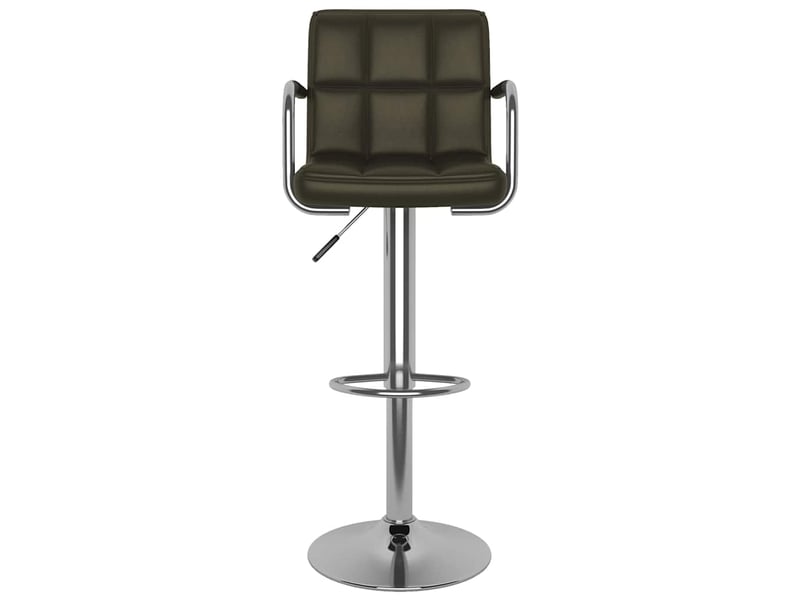  Lot de 2 tabouret de bar, chaise de bar marron similicuir shl22804  - Conforama D