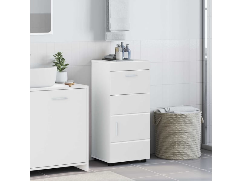  Ensemble d'armoire de salle de bain tulum blanc cf62966  - Conforama B