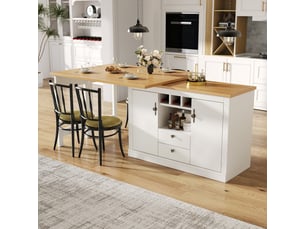 Bar coloris blanc <strong></strong> <strong></strong> - 120 cm