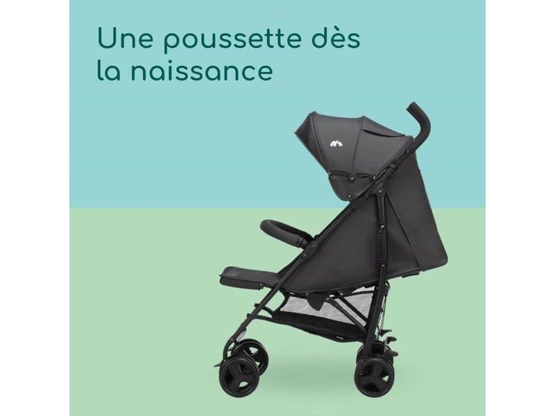 Poussette châssis compacte dusk mineral graphite 0-4 ans pliable dossier inclinable jusqu a 22 kg 1318153210 - Conforama B