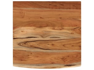 Comptoir de salle de bain, plan de travail 60x60x3,8 cm carré bois massif acacia cf65756