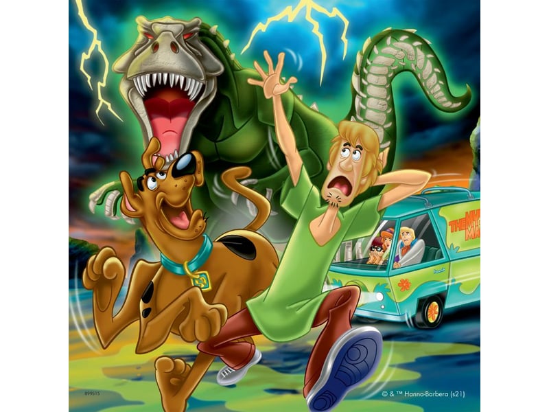  Puzzles 3x49 pieces - les aventures de scooby-doo 52424 - Conforama B