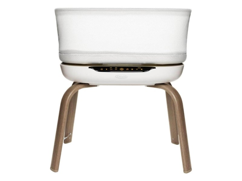  Lit cododo eluma nest - détection des pleurs, balancement, bluetooth, coton bio - luna 9AU999LUNEU - Conforama A
