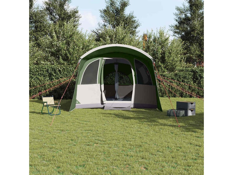  Tente de camping, tente familiale 576x325x213 cm polyester et fibre de verre shl21011  - Conforama C