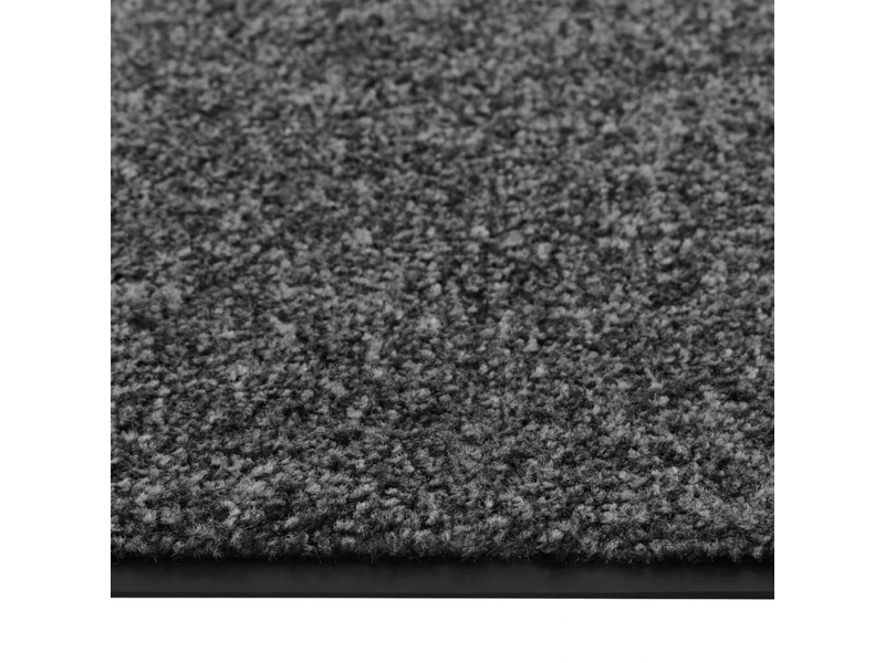  Paillasson lavable gris anthracite 40x60 cm - comfortxl 323415 - Conforama D