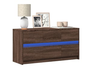 Meuble tv coloris marron 100 cm <strong></strong> <strong></strong>