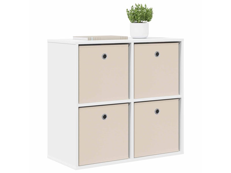  Buffet - bahut - meuble de rangement blanc 68,5 x 32 x 67 cm  - Conforama C
