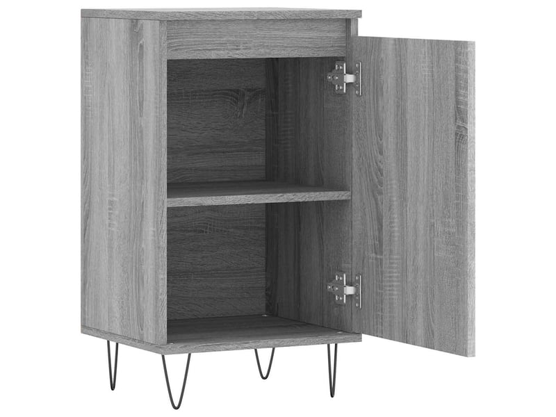  Buffet - bahut - meuble de rangement sonoma gris 40x35x70 cm bois d'ingénierie  - Conforama D