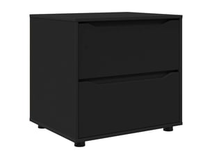Commode 1 tiroir(s) <strong></strong> <strong></strong> coloris noir largeur 60 cm