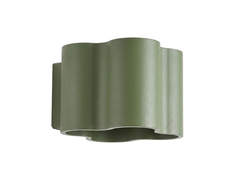  Applique ovio vert olive g9 aluminium moderne 10x12x14.5cm SL.3343 - Conforama A