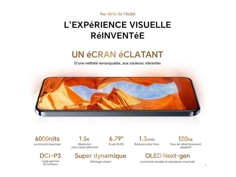 Smartphone 6.79 amoled 8 go 512 go 108 mp 7500 mah 66 w vert 5g 421705_AACLI44656_6_DROPFR - Conforama D