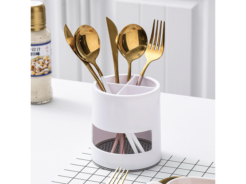 Supports de brosse à dents,support de brosse à dents avec drainage amovible pour salle de bain,cuisine,comptoir de rangement - Conforama E
