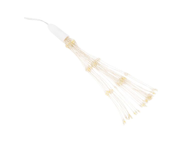  Étoile rayonnante de noël 140 led bleu 17 cm  - Conforama E