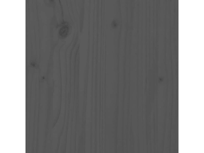  Bibliothèque, étagère de rangement gris 41x35x57 cm pin solide  - Conforama E