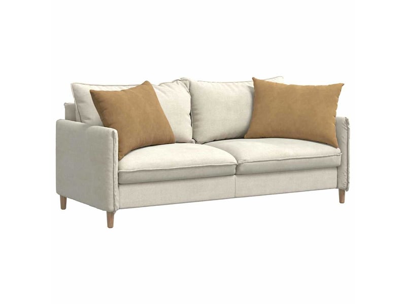 Lot de 2 coussins de canapé, coussins décoratifs marron 70 x 50 cm cf59130 - Conforama C
