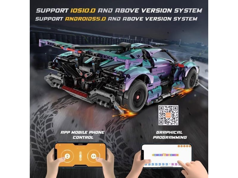  Voiture rc technic drift racing 1 10 2 4 ghz 2443 pieces 151498_AAAAW40503_6_DROPFR - Conforama C