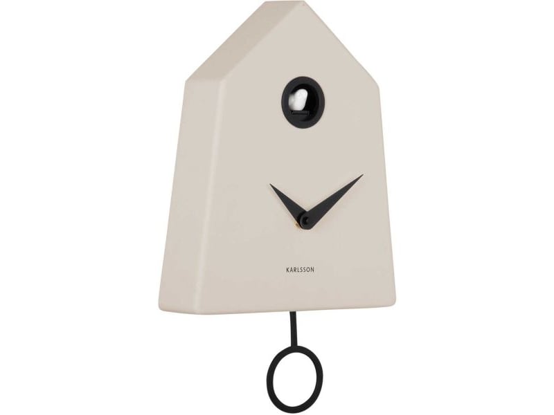  Horloge murale grafico cuckoo gris clair  - Conforama A