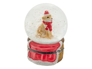 Boule à neige chien d. 65 mm