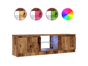 Meuble tv coloris marron 120 cm <strong></strong>  <strong></strong>