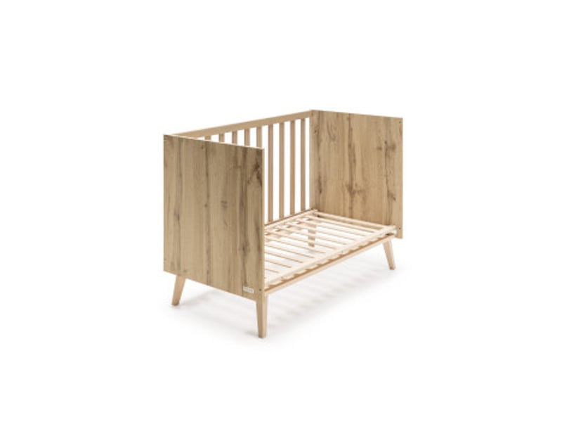  Lit 120 x 60 martha chêne MARTHA OAK - Conforama B
