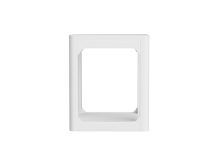 Table basse coloris blanc PANGIVO W3148P487854 - 40 cmx50 cm