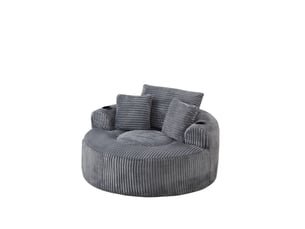Pouf / repose pied OOIILLEE gris