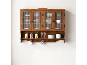 Vitrine coloris marron <strong></strong> <strong></strong> - x