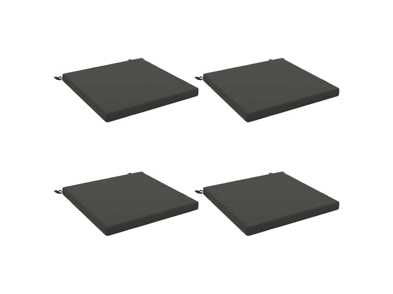  Lot de 4 coussins de siège, coussins d'assise soest 100 % polyester cf60239  - Conforama A