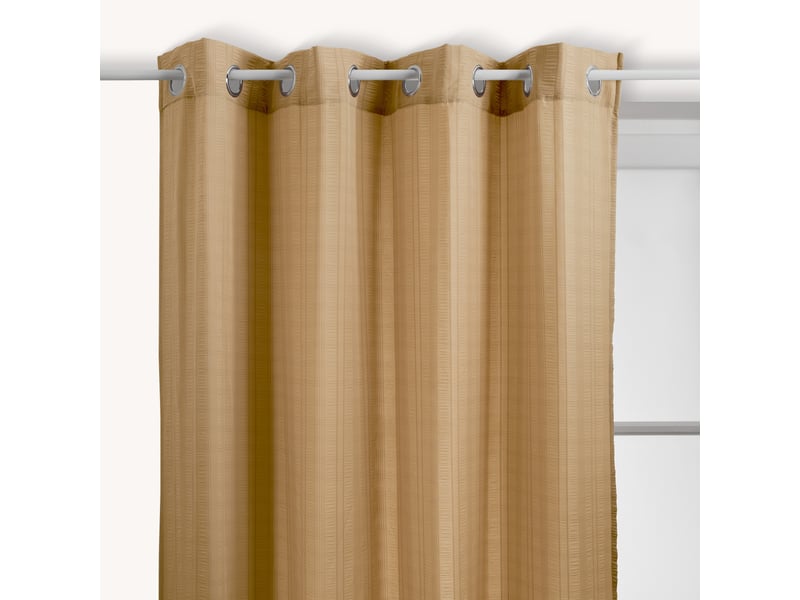 Voilage Oeillets beige  - Conforama W